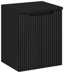 Zestaw mebli łazienkowych NOVA BLACK szafka 50 cm z blatem 50 cm