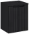 Zestaw mebli łazienkowych NOVA BLACK szafka 50 cm z blatem 50 cm