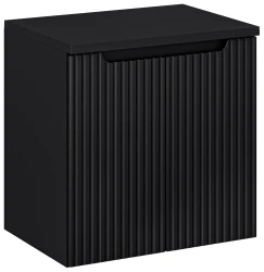 Zestaw mebli łazienkowych NOVA BLACK szafka 60 cm z blatem 60 cm