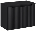 Zestaw mebli łazienkowych NOVA BLACK szafka 80 cm z blatem 80 cm