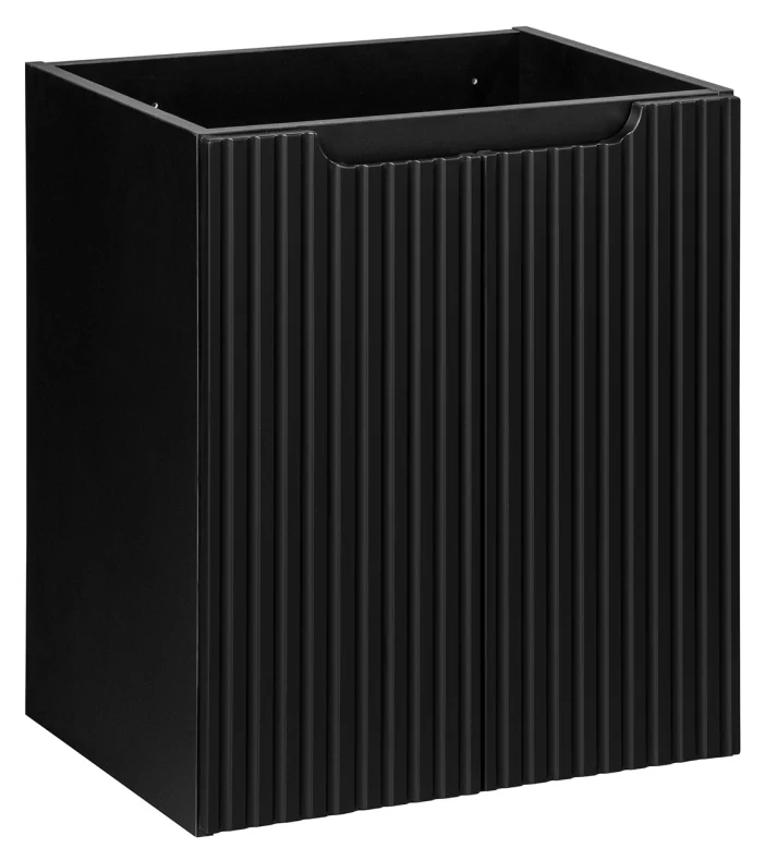 Szafka łazienkowa pod umywalkę 50 cm NOVA BLACK czarny