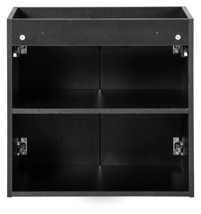 Szafka łazienkowa pod umywalkę 60 cm NOVA BLACK czarny