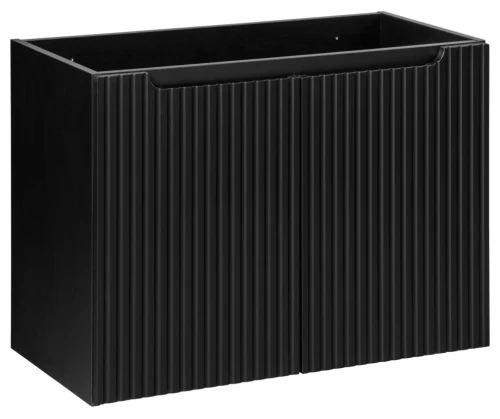 Szafka łazienkowa pod umywalkę 80 cm NOVA BLACK czarny
