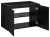 Szafka łazienkowa pod umywalkę 80 cm NOVA BLACK czarny