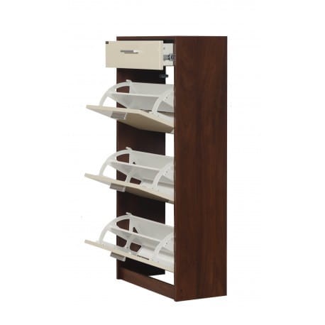 Szafka na buty Rosario z lakierowanymi frontami