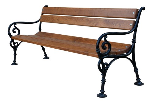 Ławka żeliwna wiedeńska ogrodowa 150
