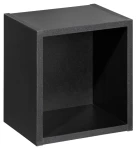 Regał górny qubik NOVA BLACK czarny