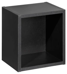 Regał górny qubik NOVA BLACK czarny