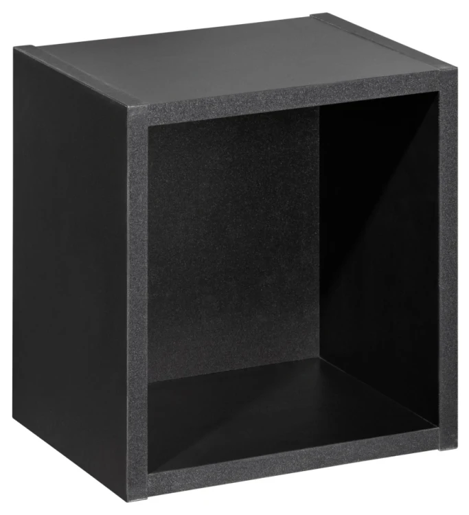Regał górny qubik NOVA BLACK czarny