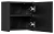 Szafka górna qubik 30 cm NOVA BLACK czarny