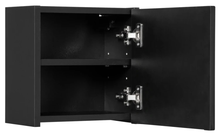 Szafka górna qubik 30 cm NOVA BLACK czarny