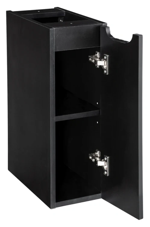 Szafka dolna pod blat 20 cm NOVA BLACK czarny
