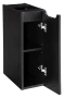Szafka dolna pod blat 20 cm NOVA BLACK czarny