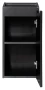 Szafka dolna pod blat 30 cm NOVA BLACK czarny