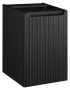 Szafka z koszem na pranie 40 cm NOVA BLACK czarny