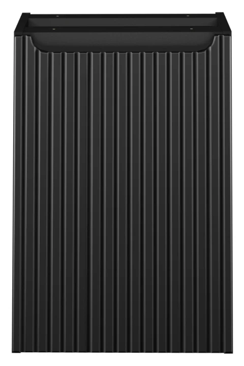 Szafka z koszem na pranie 40 cm NOVA BLACK czarny