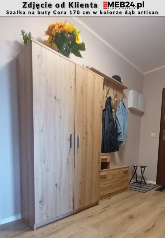 Szafka na buty Cora 170 cm - zdjęcie od klienta