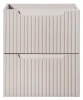 Szafka łazienkowa pod umywalkę 50 cm 2 szuflady NOVA CASHMERE