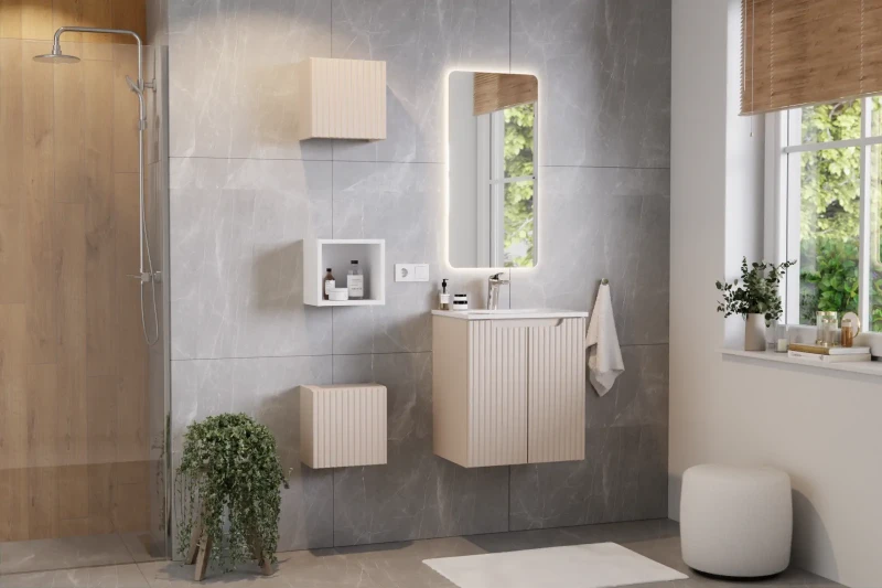 Szafka górna qubik 30 cm NOVA CASHMERE - aranżacja