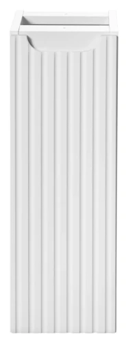 Szafka dolna pod blat 20 cm NOVA WHITE biały