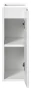 Szafka dolna pod blat 20 cm NOVA WHITE biały