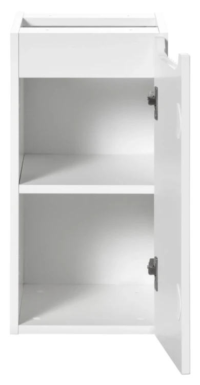 Szafka dolna pod blat 30 cm NOVA WHITE biały