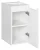 Szafka dolna pod blat 30 cm NOVA WHITE biały