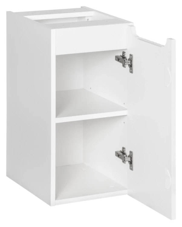 Szafka dolna pod blat 30 cm NOVA WHITE biały