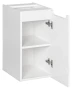 Szafka dolna pod blat 30 cm NOVA WHITE biały