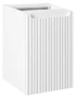 Szafka z koszem na pranie 40 cm NOVA WHITE biały