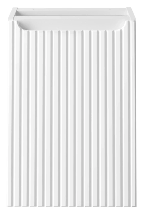 Szafka z koszem na pranie 40 cm NOVA WHITE biały