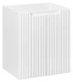 Szafka łazienkowa pod umywalkę 50 cm NOVA WHITE biały
