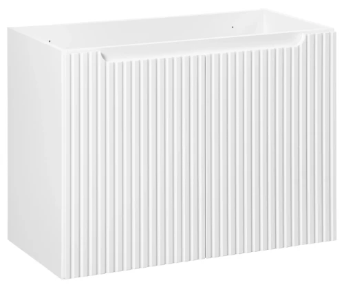 Szafka łazienkowa pod umywalkę 80 cm NOVA WHITE biały