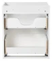 Szafka łazienkowa pod umywalkę 50 cm 2 szuflady NOVA WHITE biały