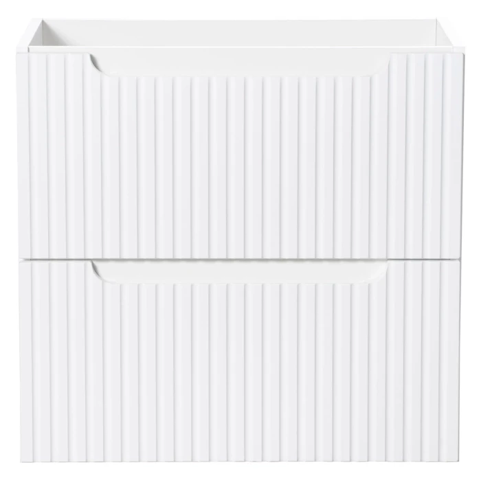 Szafka łazienkowa pod umywalkę 60 cm 2 szuflady NOVA WHITE biały