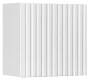 Szafka górna qubik 30 cm NOVA WHITE biały