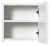 Szafka górna qubik 30 cm NOVA WHITE biały