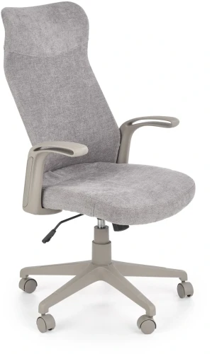 Fotel gabinetowy Arctic obrotowy do biura popielaty