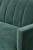 Sofa tapicerowana Armando 192 cm ciemny zielony