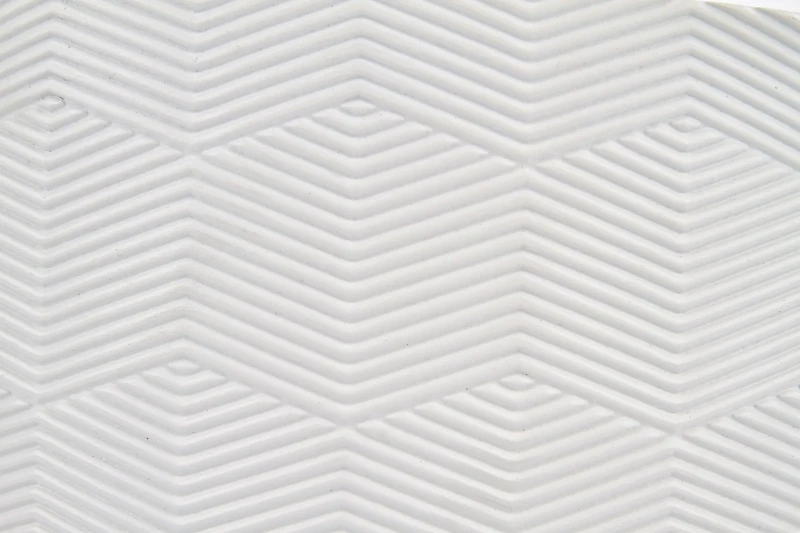 Ława okrągła Aura 38cm z funkcją pojemnika do salonu biały/czarny