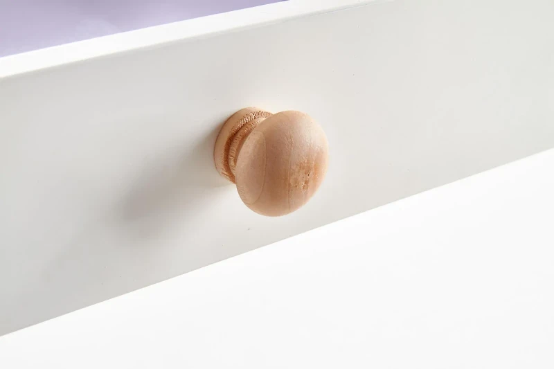 Biurko B34 z szufladą biały/dąb sonoma