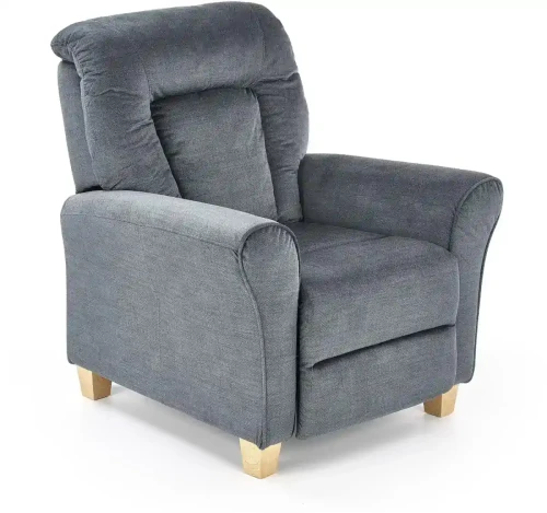 Fotel rozkładany Bard wypoczynkowy do salonu popielaty