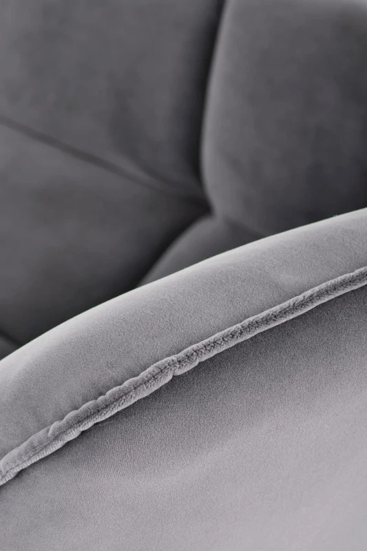 Fotel wypoczynkowy Belton do salonu popielaty