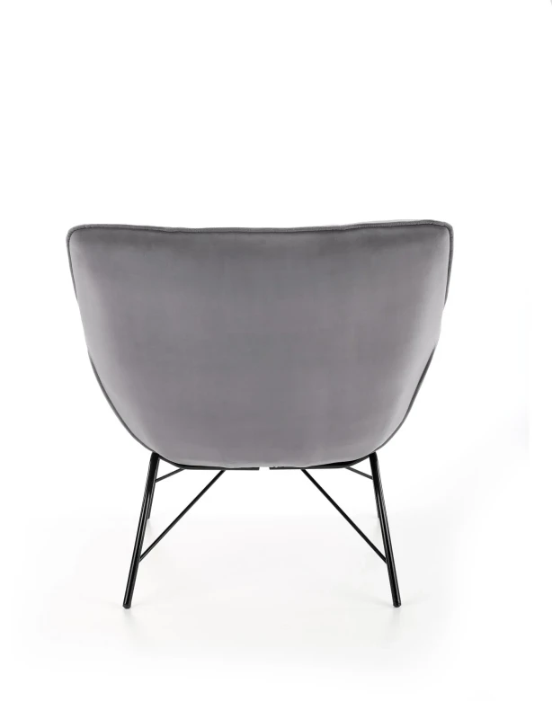 Fotel wypoczynkowy Belton do salonu popielaty