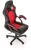 Fotel gamingowy Berkel obrotowy czarny/czerwony