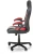 Fotel gamingowy Berkel obrotowy czarny/czerwony