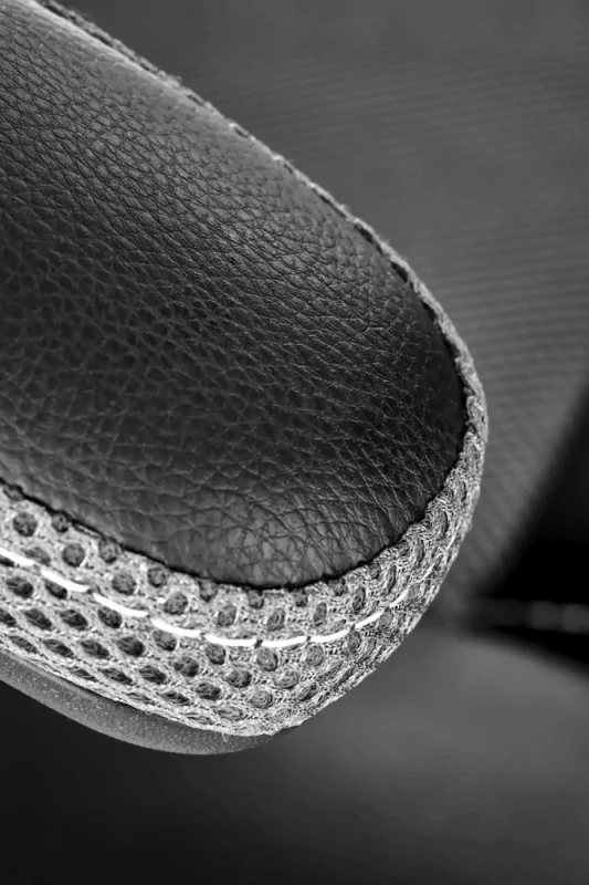 Fotel gamingowy Berkel obrotowy czarny/popielaty