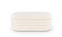 Ławka tapicerowana Bliss 105 cm z pojemnikiem kremowa