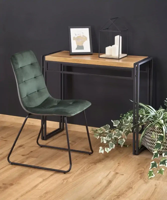 Konsolka Bolivar KN1 dąb złoty/czarny