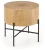 Ława okrągła Brooklyn-S 45 cm do salonu dąb naturalny/czarny